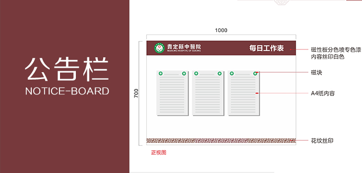 貴定縣中醫院公告欄